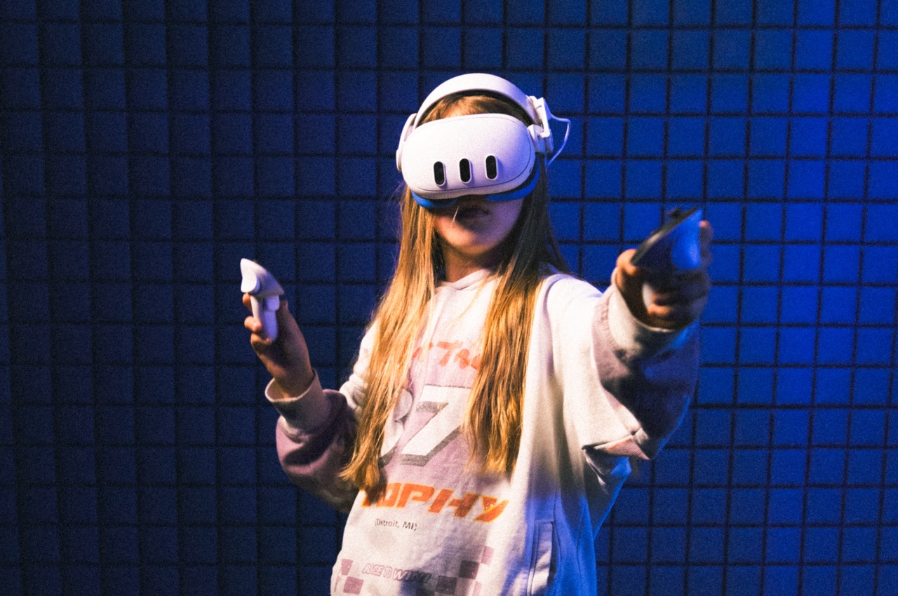 Duże bezpieczne pomieszczenie do gry VR